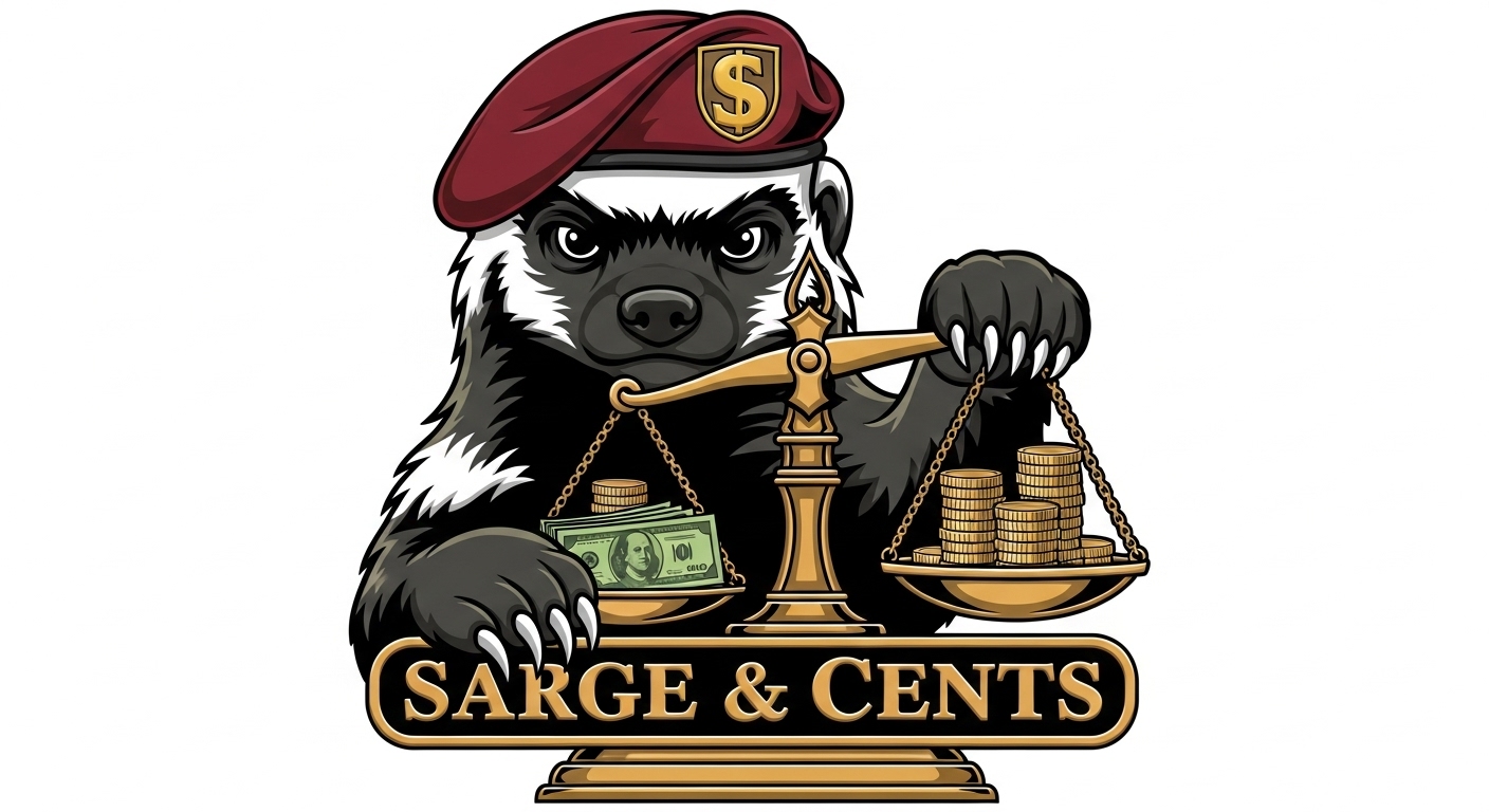 Sarge & Cents logo
